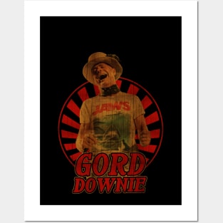 Retro Vintage Classic Gord Downie Posters and Art